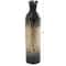 34" Black Capiz Shell Handmade Vase with Gold Ombre Design